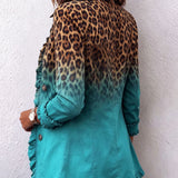 Barbara™ | Blazer im Leoparden-Verlauf