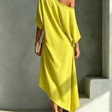 Camila - elegantes asymmetrisches Kleid