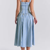 Ariana - ärmelloses Midi-Sonnenkleid