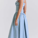 Ariana - ärmelloses Midi-Sonnenkleid