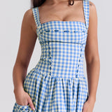 Ariana - ärmelloses Midi-Sonnenkleid